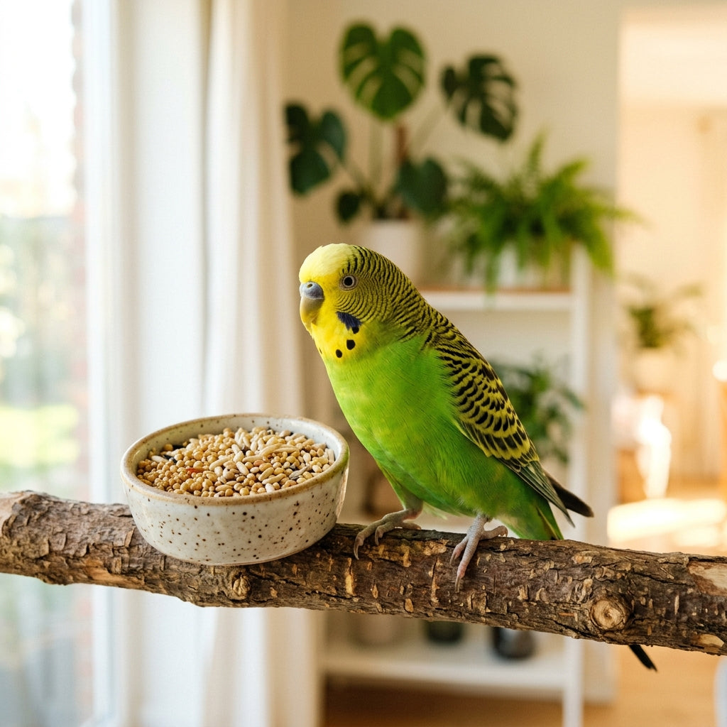 Premium Parakeet Seed Blend